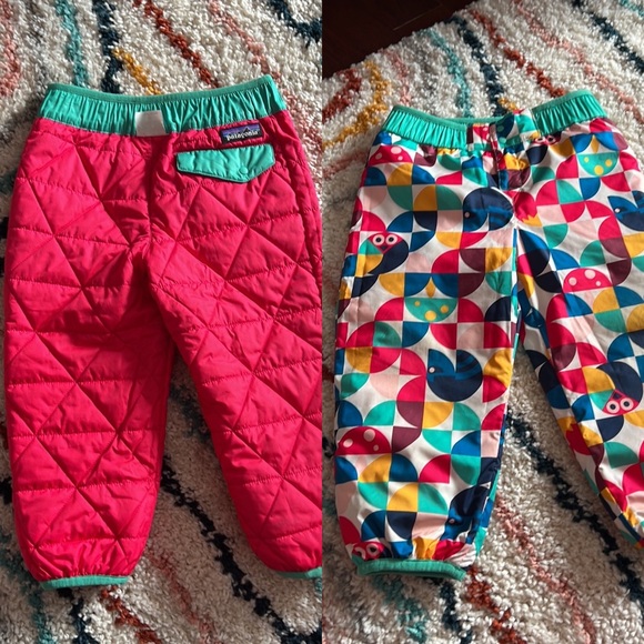 Patagonia Other - Patagonia reversible puffer quilted snow pants